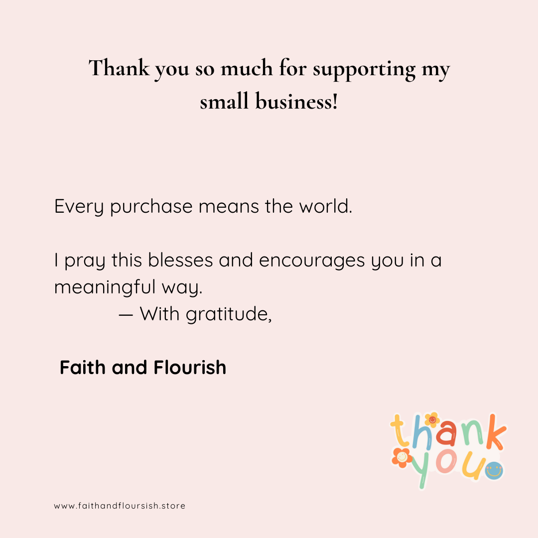 Printable Christian Affirmation Cards | Daily Declaration of God's Promises