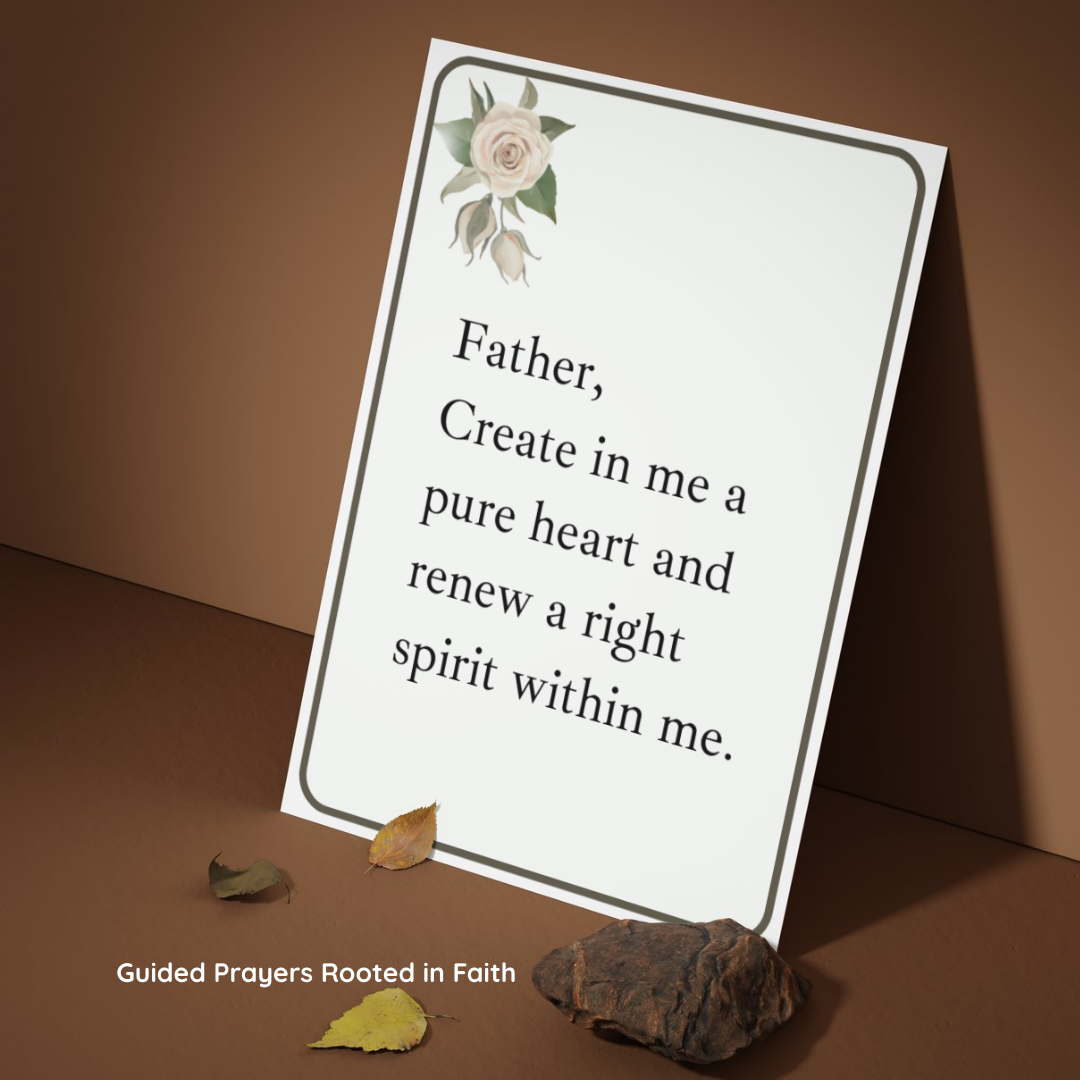 Printable Christian Prayer Cards | Daily Prayers for Spiritual Growth