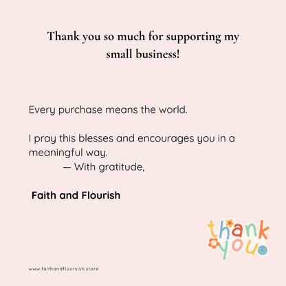 Printable Christian Prayer Cards | Daily Prayers for Spiritual Growth